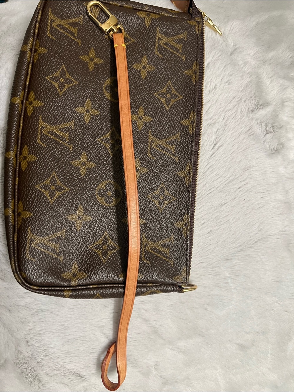 Louis Vuitton Monogram Canvas Pochette - Picture 8 of 9